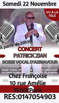 Zian, soirée musicale