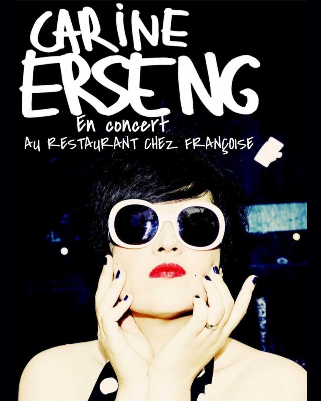 Carine Erseng en concert au restaurant Chez Françoise - Paris 7ème Carine Erseng en concert au restaurant Chez Françoise - Paris 7ème